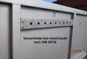 verzurrleiste verzurrleiste
